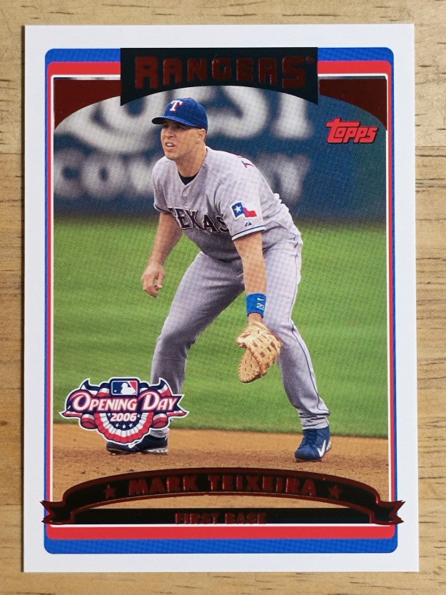 2006 Topps Opening Day Red Foil #17 Mark Teixeira