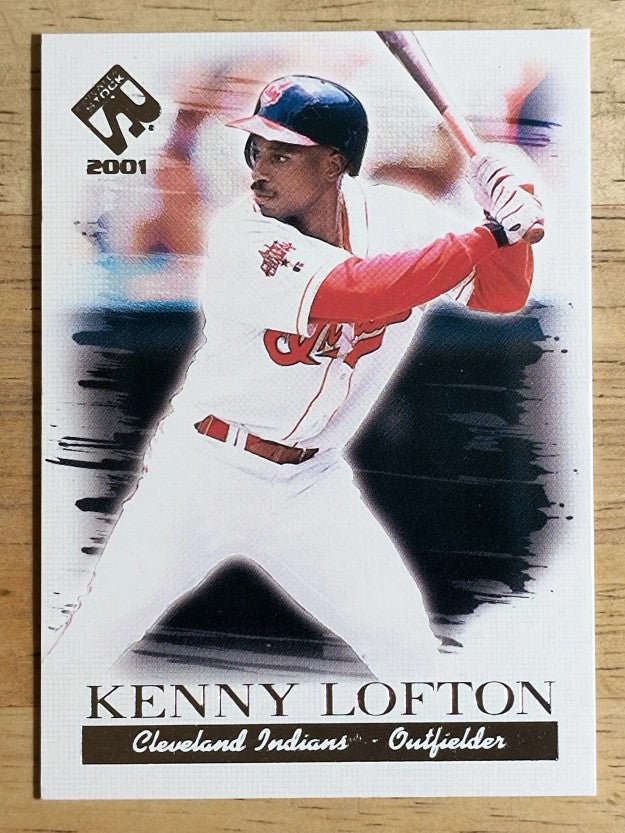 2001 Private Stock Silver #34 Kenny Lofton