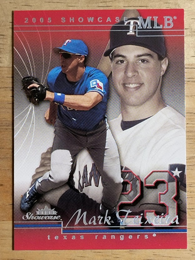2005 Fleer Showcase #9 Mark Teixeira