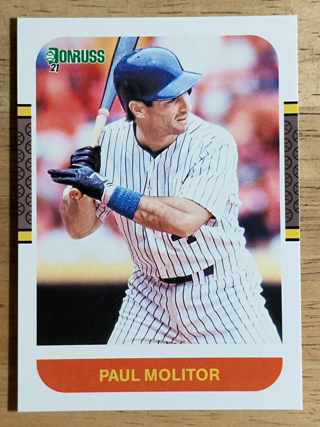 2021 Donruss Variations #257 Paul Molitor RETRO
