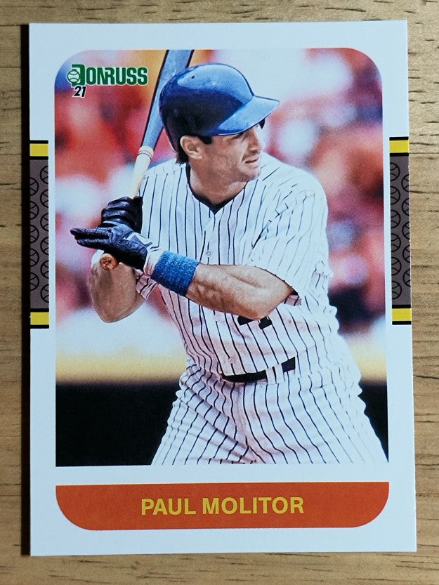 2021 Donruss Variations #257 Paul Molitor RETRO