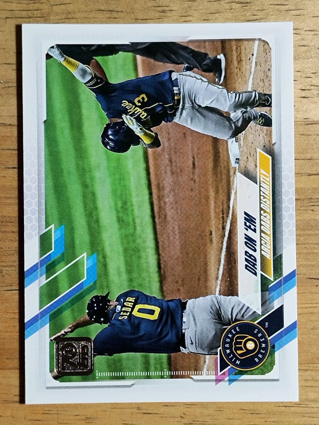 2021 Topps #7 Dab on 'Em/Orlando Arcia