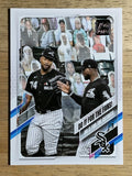 2021 Topps #14 Do It for the Fans!/Luis Robert/Eloy Jimenez