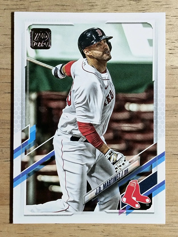 2021 Topps #20 J.D. Martinez