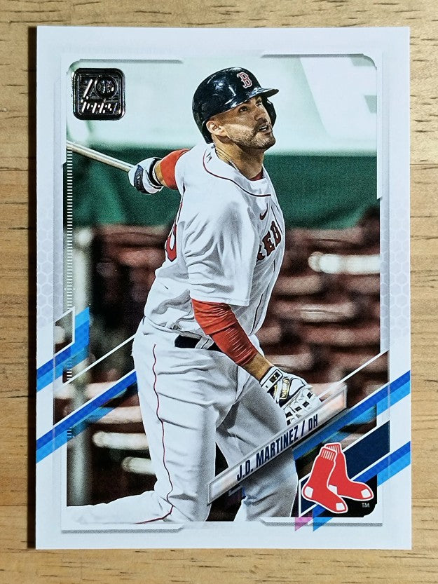 2021 Topps #20 J.D. Martinez