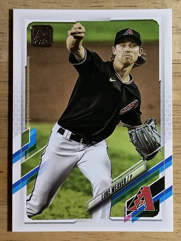 2021 Topps #28 Luke Weaver