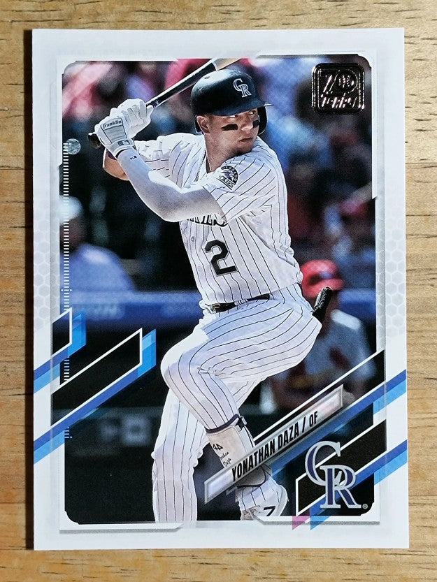 2021 Topps #33 Yonathan Daza