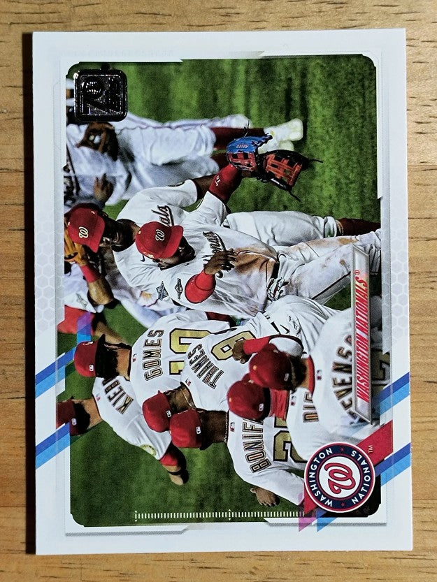 2021 Topps #58 Washington Nationals TC
