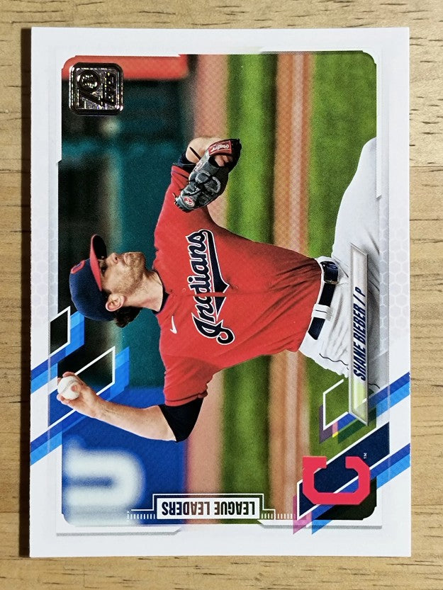 2021 Topps #72 Shane Bieber LL