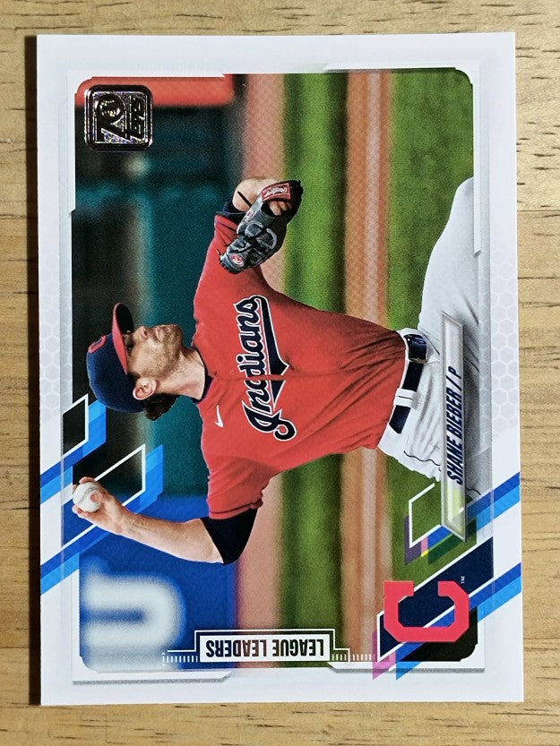 2021 Topps #72 Shane Bieber LL