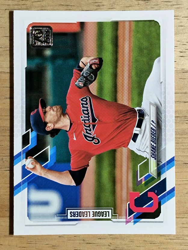 2021 Topps #72 Shane Bieber LL