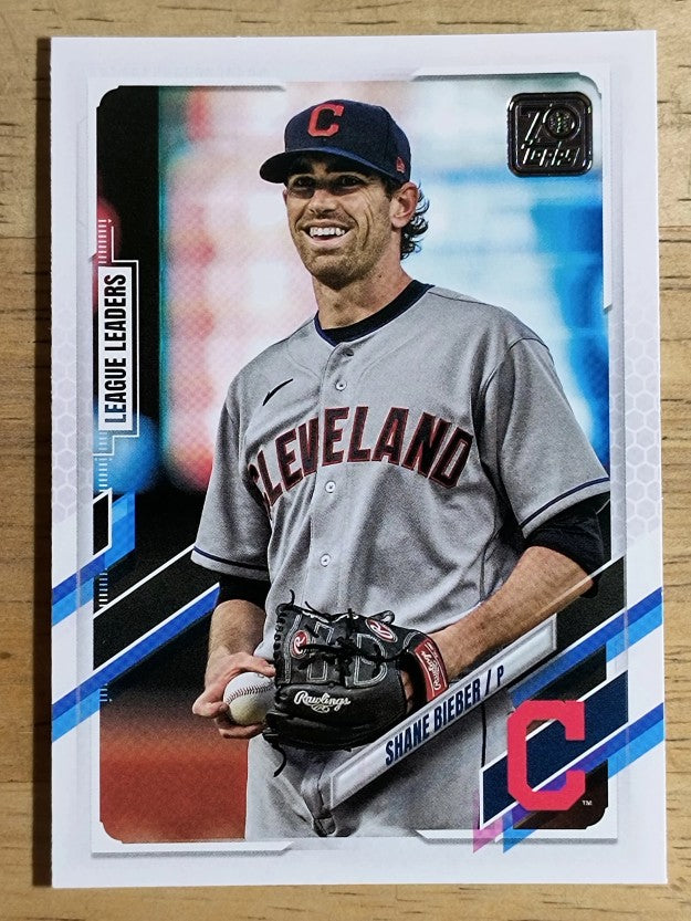 2021 Topps #90 Shane Bieber LL