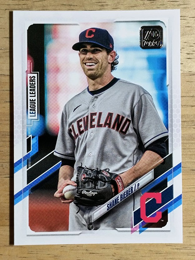 2021 Topps #90 Shane Bieber LL
