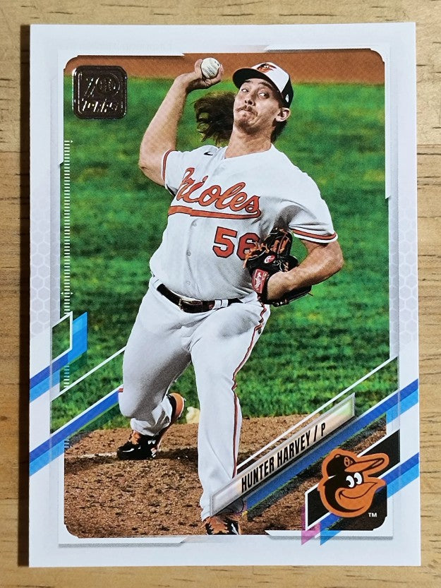 2021 Topps #93 Hunter Harvey