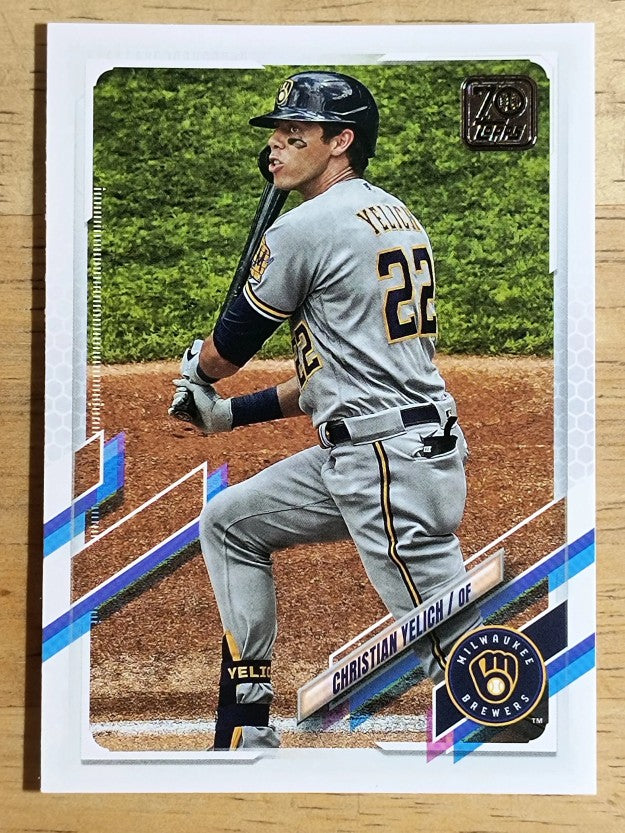 2021 Topps #100 Christian Yelich