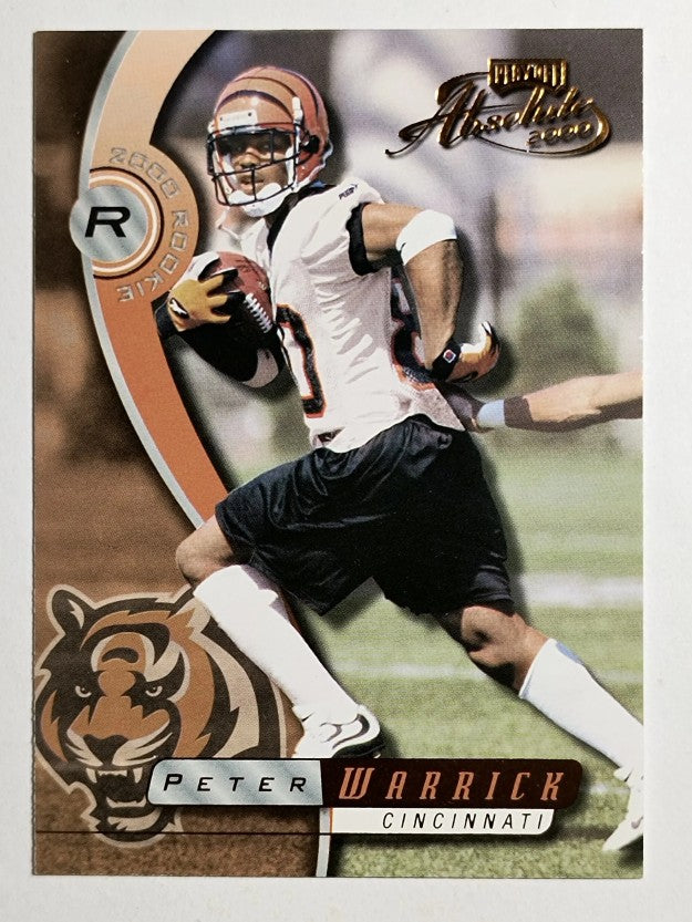 2000 Absolute #151 Peter Warrick RC
