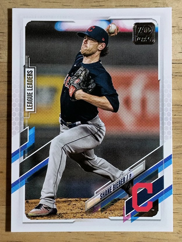 2021 Topps #105 Shane Bieber LL