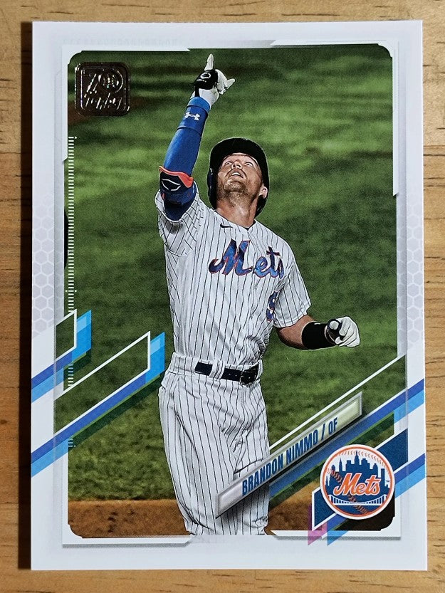 2021 Topps #106 Brandon Nimmo