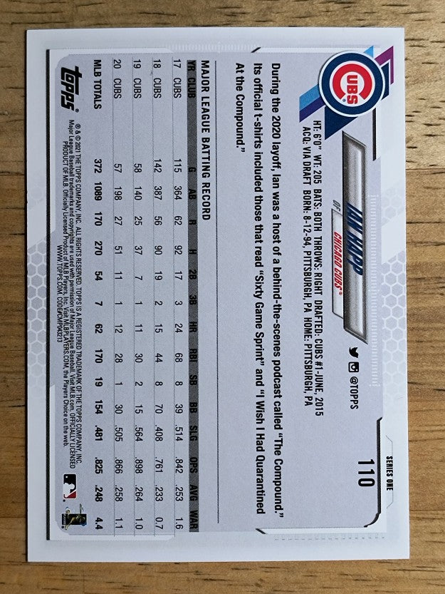2021 Topps #110 Ian Happ