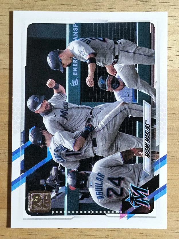 2021 Topps #172 Miami Marlins TC