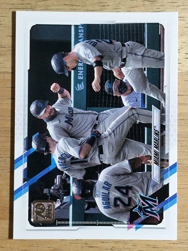 2021 Topps #172 Miami Marlins TC