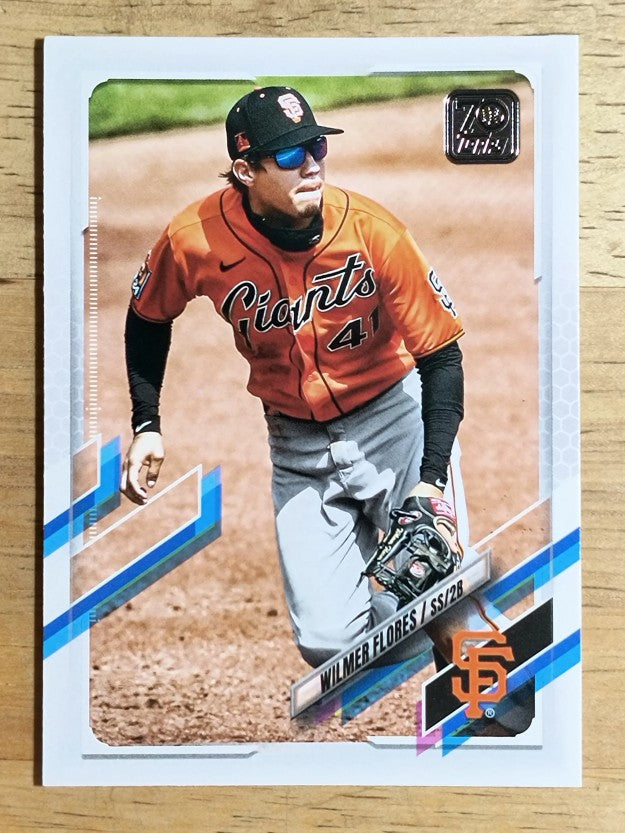 2021 Topps #191 Wilmer Flores