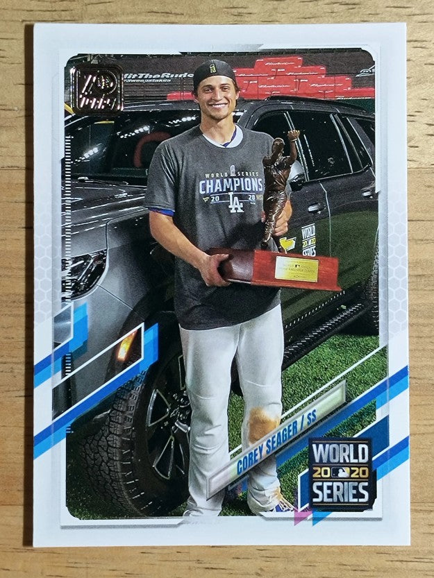 2021 Topps #198 Corey Seager WSH
