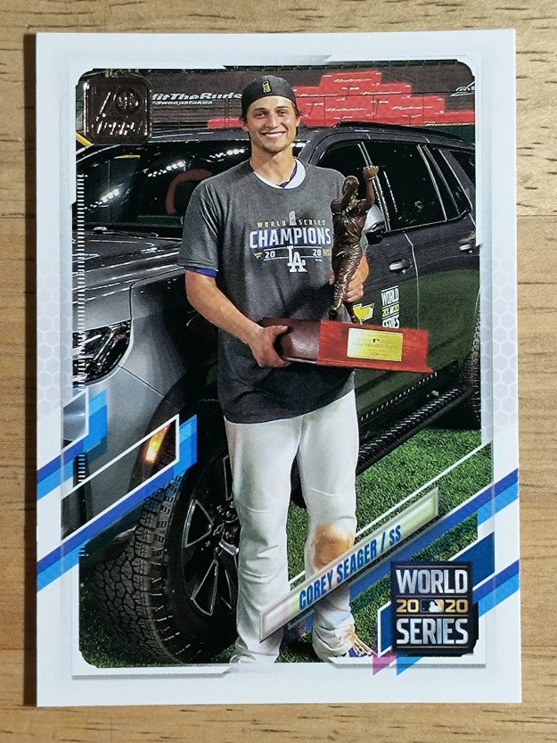 2021 Topps #198 Corey Seager WSH