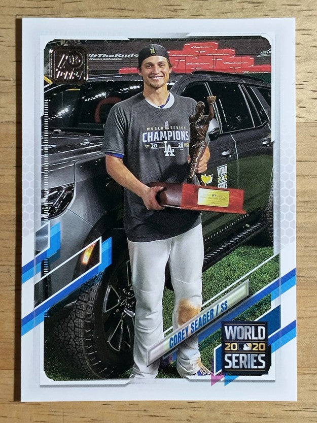2021 Topps #198 Corey Seager WSH