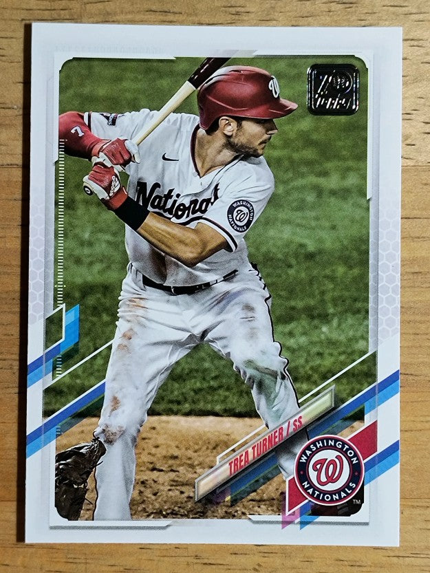 2021 Topps #203 Trea Turner