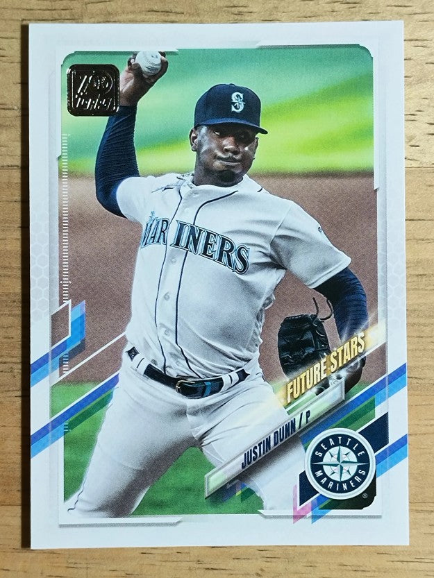 2021 Topps #215 Justin Dunn FS