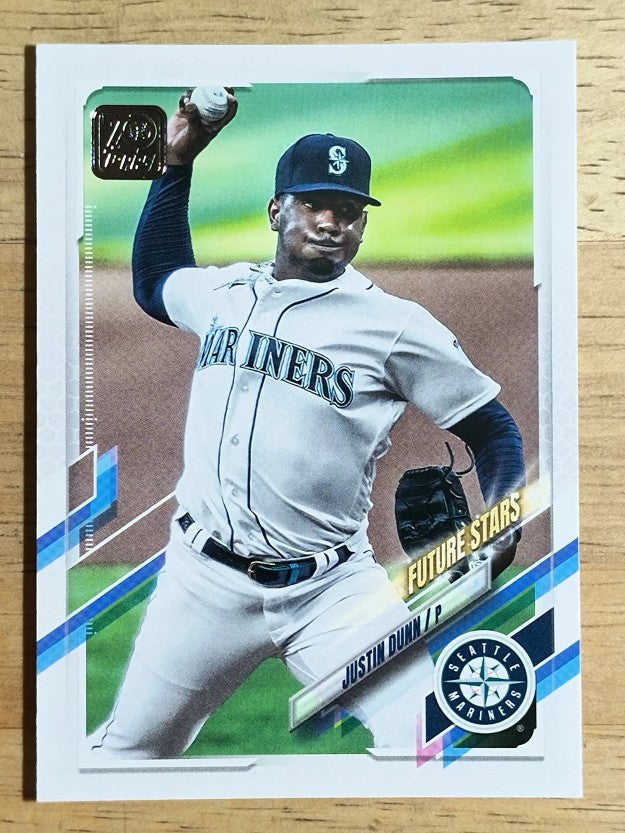 2021 Topps #215 Justin Dunn FS