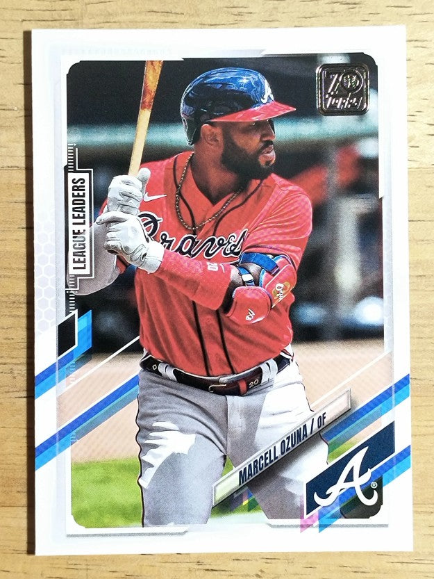 2021 Topps #220 Marcell Ozuna LL