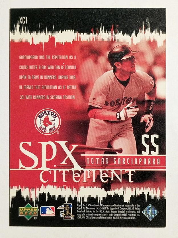 2000 SPx SPXcitement #XC1 Nomar Garciaparra