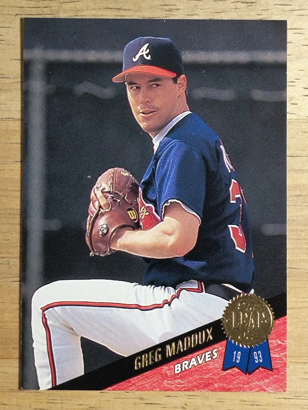 1993 Leaf #326 Greg Maddux