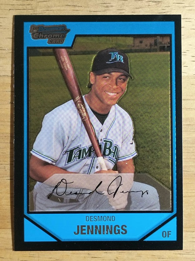 2007 Bowman Chrome Prospects #BC106 Desmond Jennings