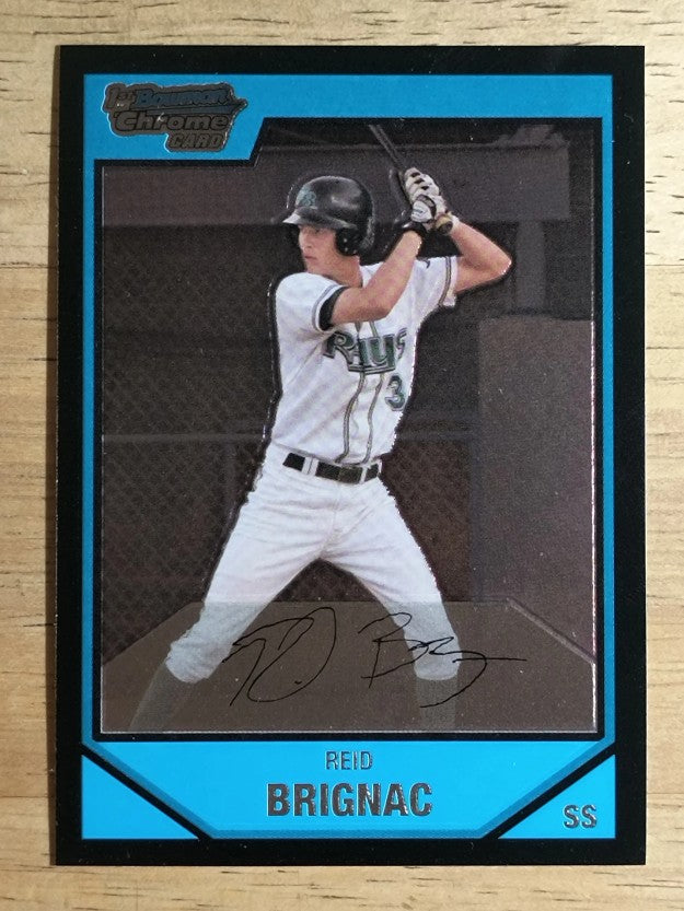 2007 Bowman Chrome Prospects #BC50 Reid Brignac