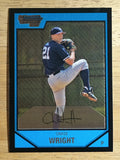 2007 Bowman Chrome Prospects #BC36 Chase Wright