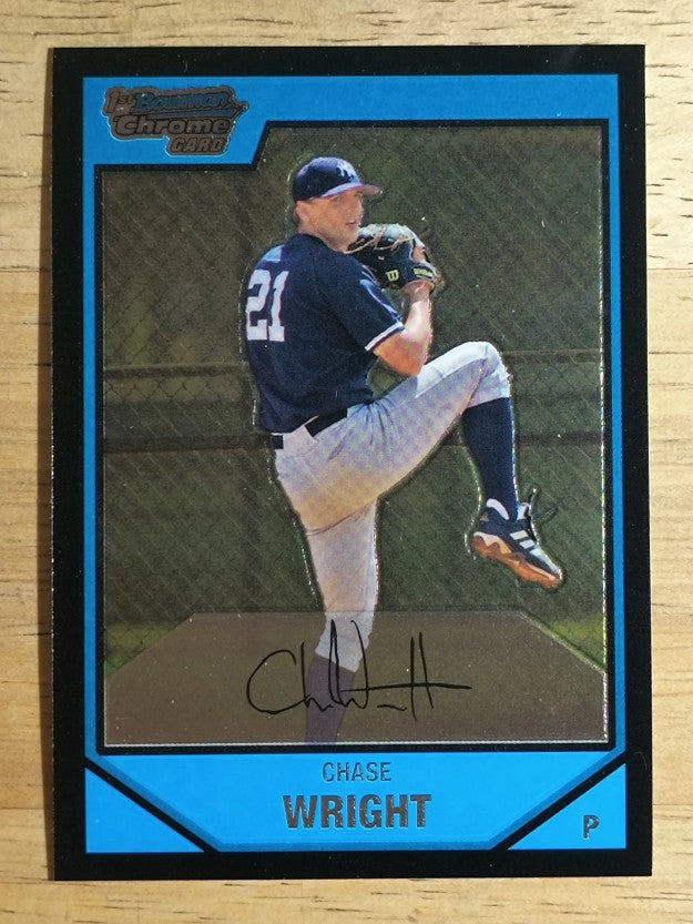 2007 Bowman Chrome Prospects #BC36 Chase Wright