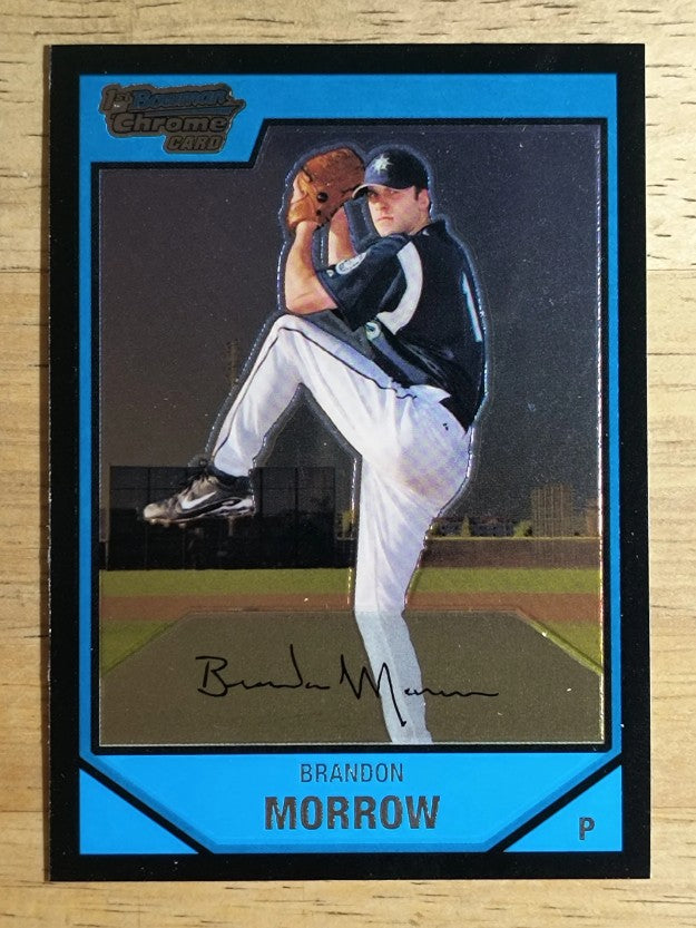 2007 Bowman Chrome Prospects #BC17 Brandon Morrow (EXMT)
