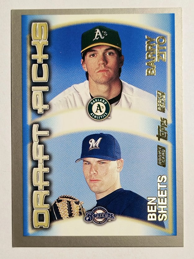 2000 Topps #451 B.Zito/B.Sheets RC