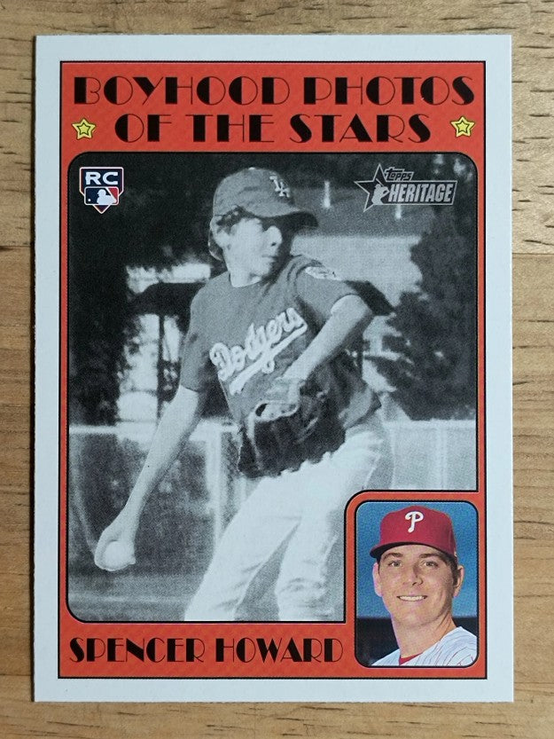 2021 Topps Heritage #148 Spencer Howard KP