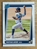 2021 Donruss #42 Cristian Javier RR RC