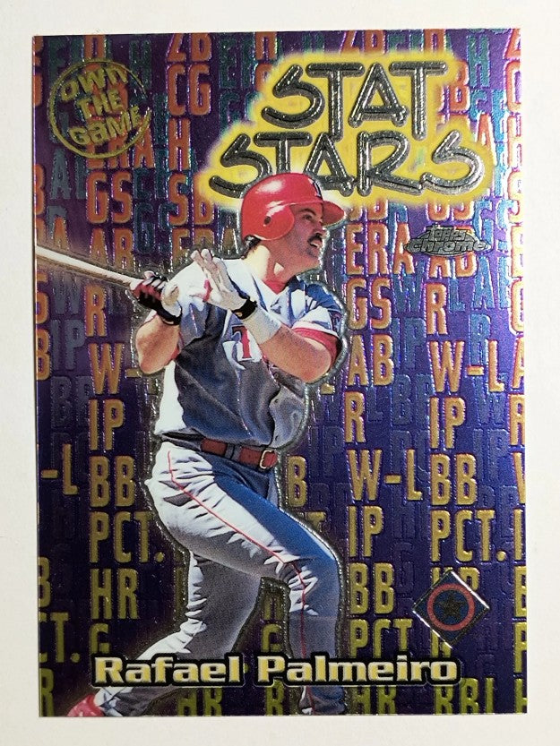2000 Topps Chrome Own the Game #OTG5 Rafael Palmeiro