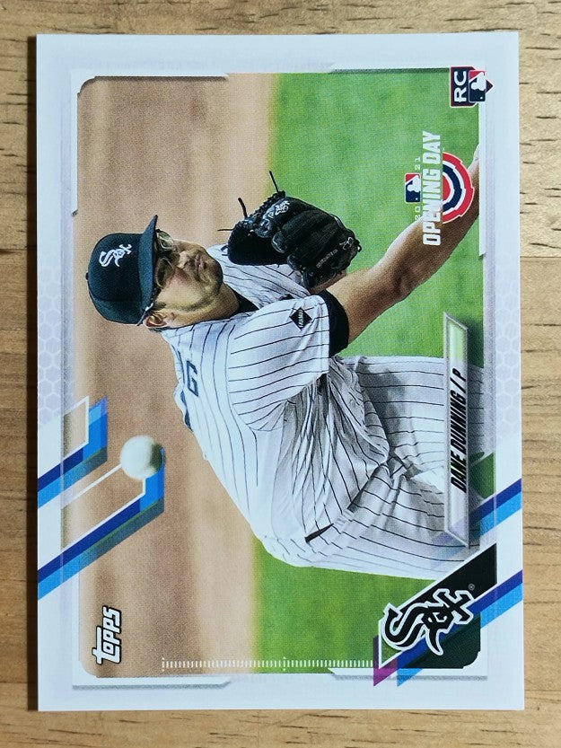 2021 Topps Opening Day #159 Dane Dunning RC