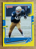 2020 Donruss Press Proof Yellow #294 Julian Okwara