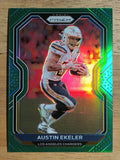 2020 Panini Prizm Prizms Green #142 Austin Ekeler