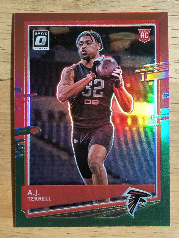 2020 Donruss Optic Preview Red and Green #P255 A.J. Terrell