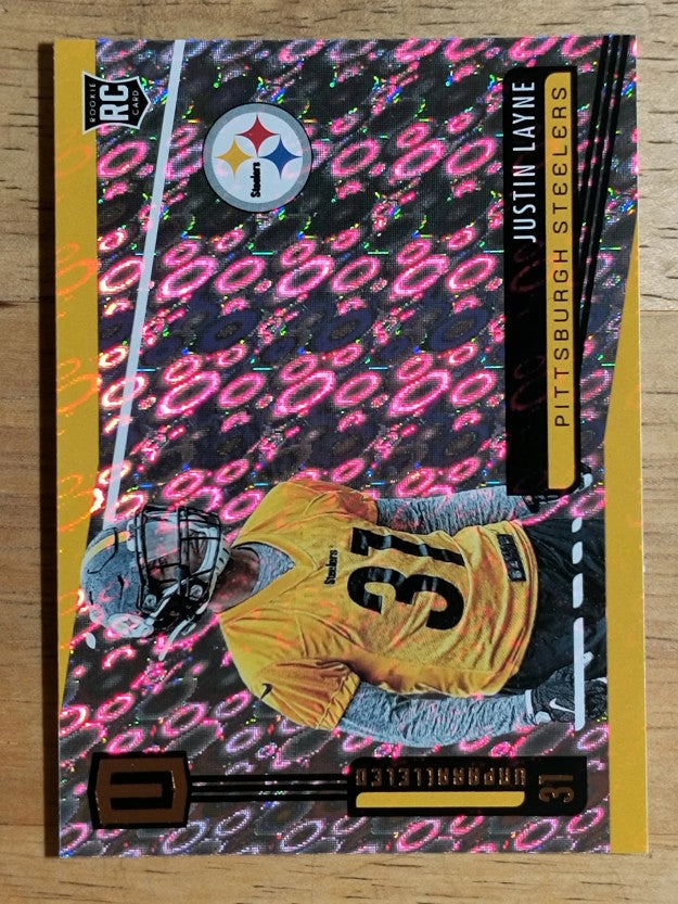 2019 Panini Unparalleled Flight #263 Justin Layne