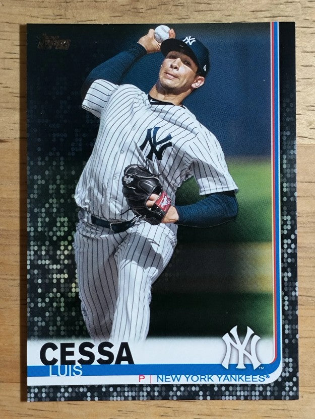 2019 Topps Update Black #US286 Luis Cessa